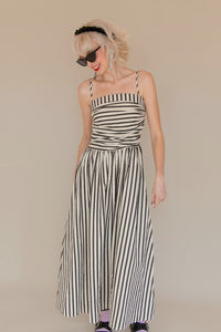 SEERSUCKER STRIPE DRESS