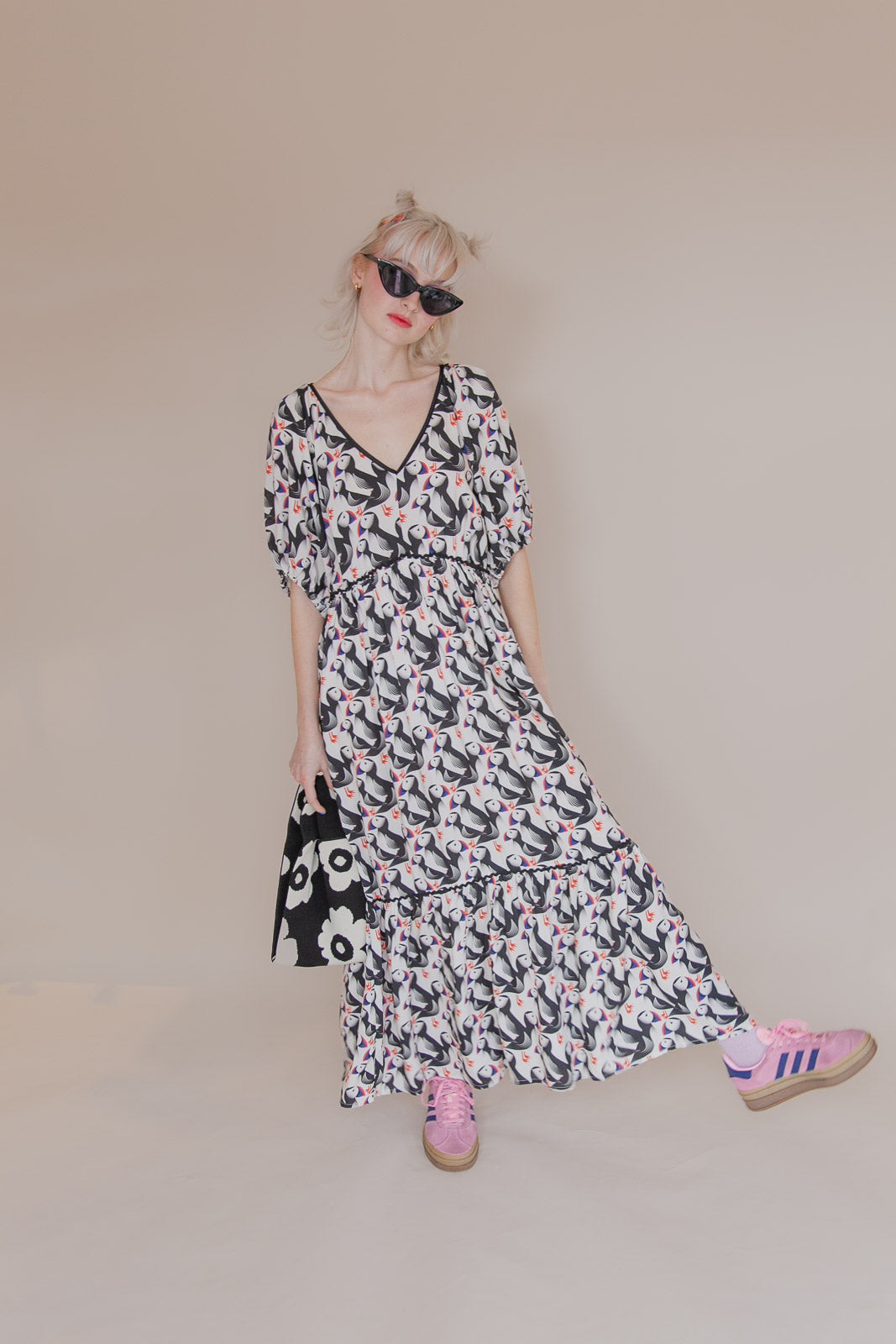 LILY DRESS - PUFFIN