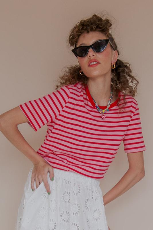 STRIPE TEE