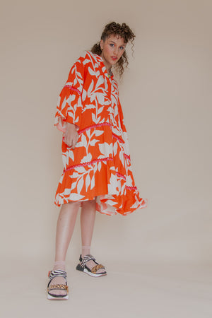 LUCY DRESS- CLEMENTINE