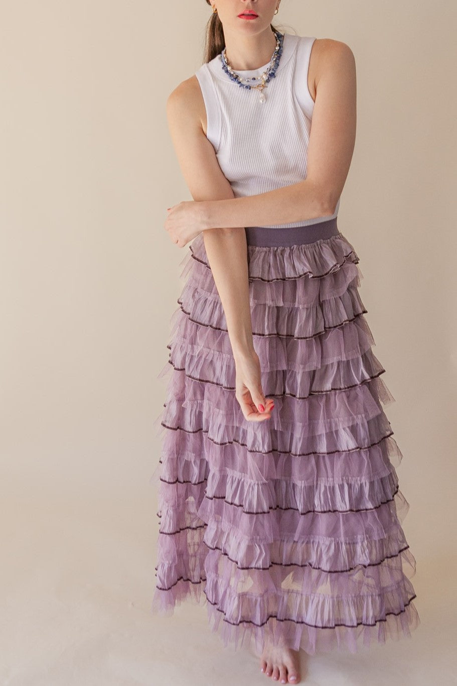 OLIVIA TULLE SKIRT