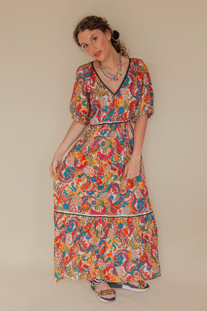 LILY DRESS - PAISLEY