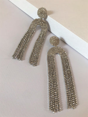 THE CHICAGO EARRINGS - SILVER